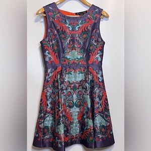 Pankaj & Nidhi (Anthropology) Floral embroidered party dress